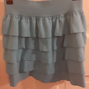 Star Ride Girls Layered Mini Skirt, Medium